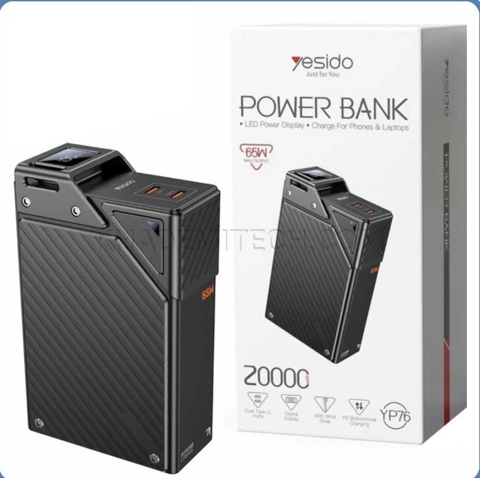 پاور بانک یسیدو ۲۰۰۰۰mAh-65W